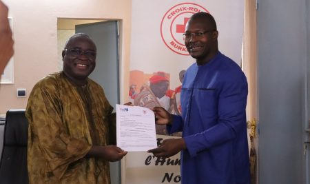 Signature d’un accord de partenariat avec la Croix-Rouge Burkinabè